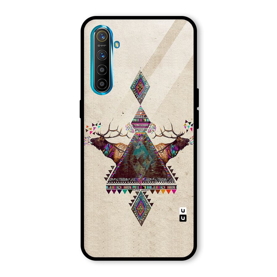 Aesthetic Bull Glass Back Case for Realme X2