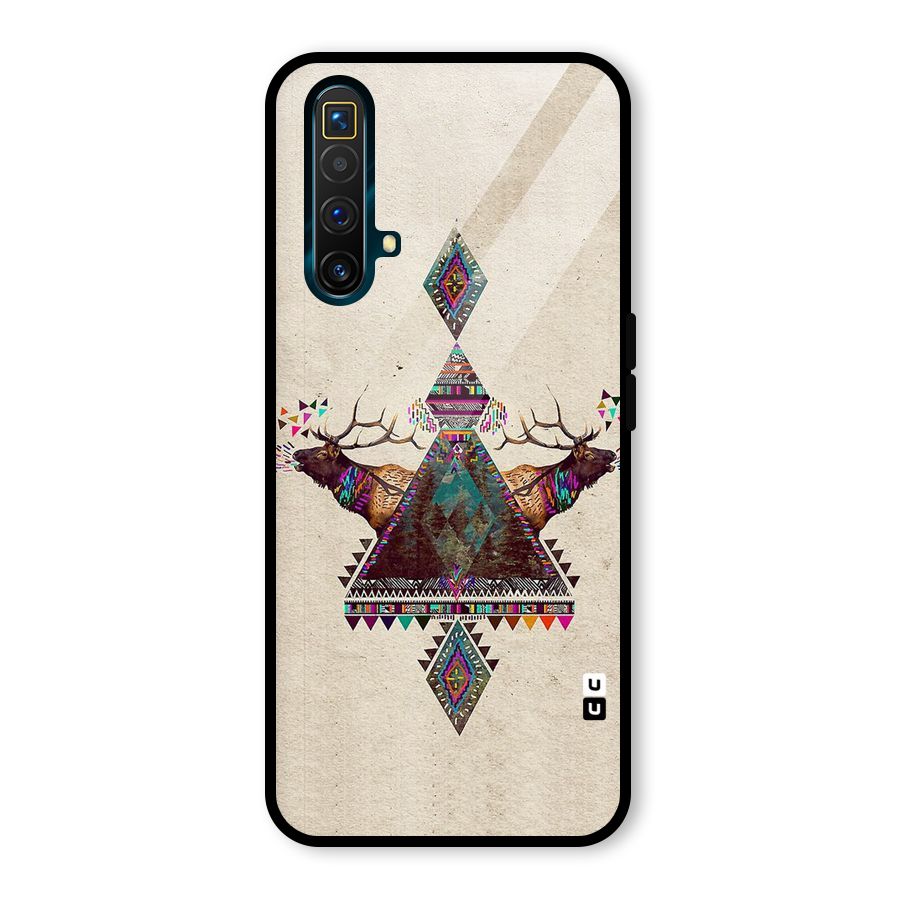 Aesthetic Bull Glass Back Case for Realme X3 SuperZoom
