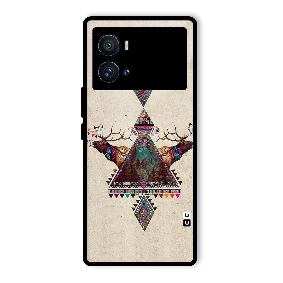 Aesthetic Bull Glass Back Case for Vivo iQOO 9 Pro