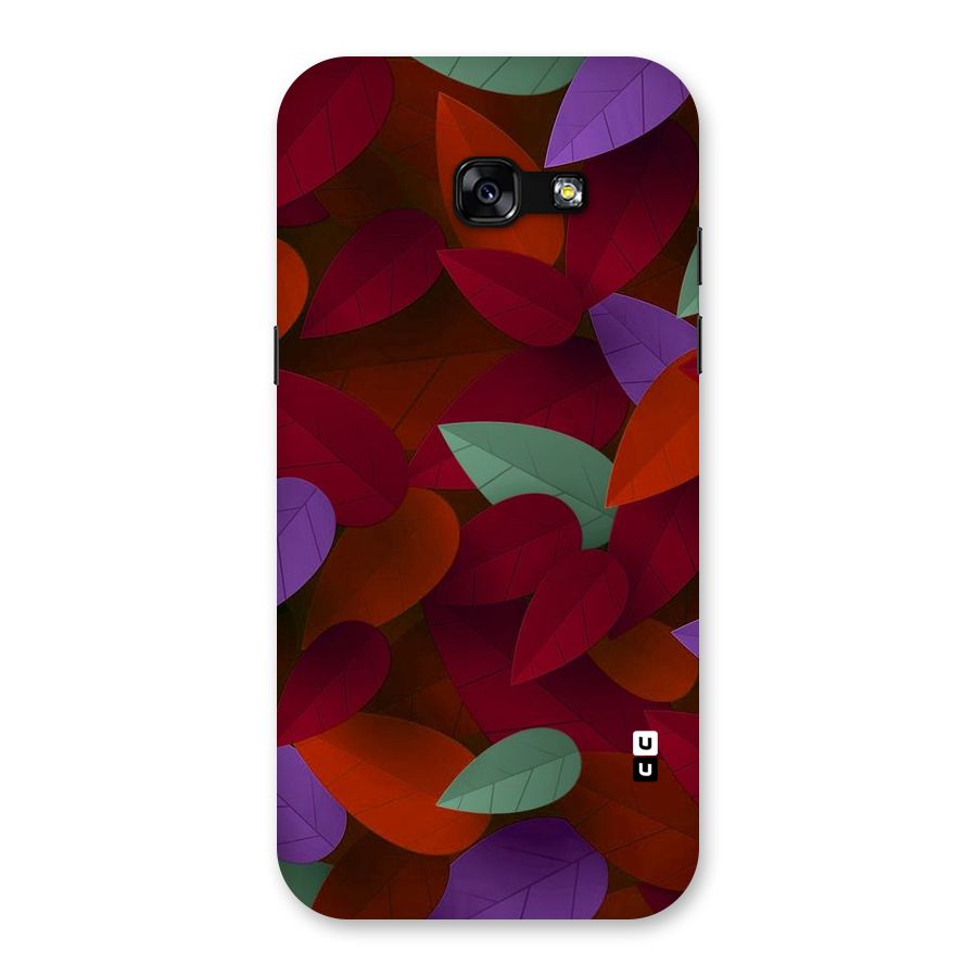 Aesthetic Colorful Leaves Back Case for Galaxy A5 2017