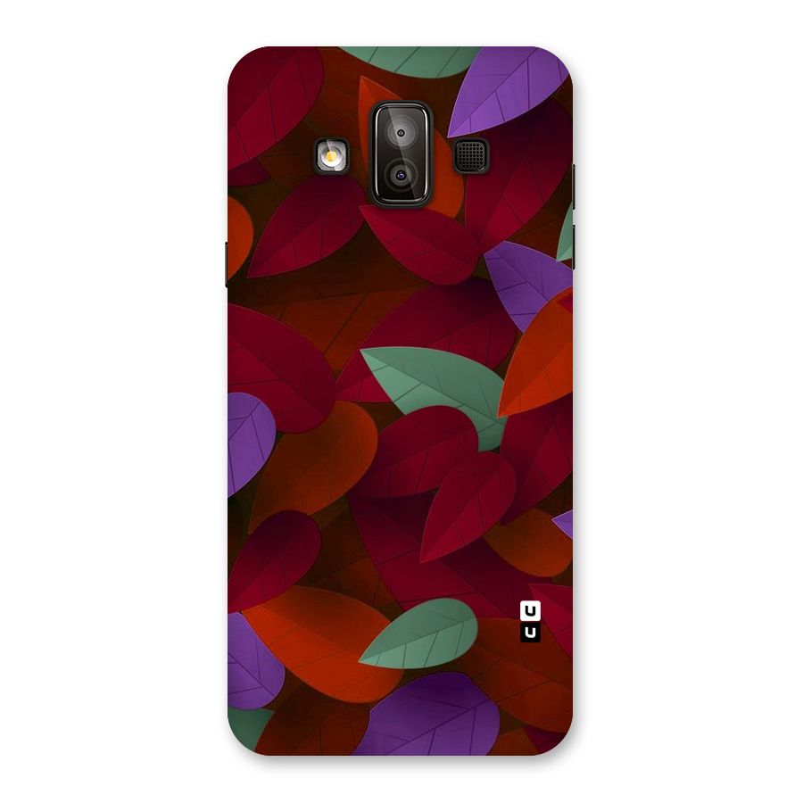 Aesthetic Colorful Leaves Back Case for Galaxy J7 Duo