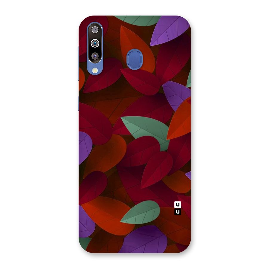 Aesthetic Colorful Leaves Back Case for Galaxy M30