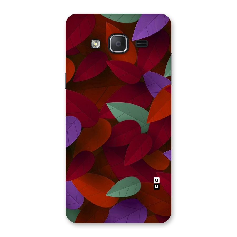 Aesthetic Colorful Leaves Back Case for Galaxy On7 Pro