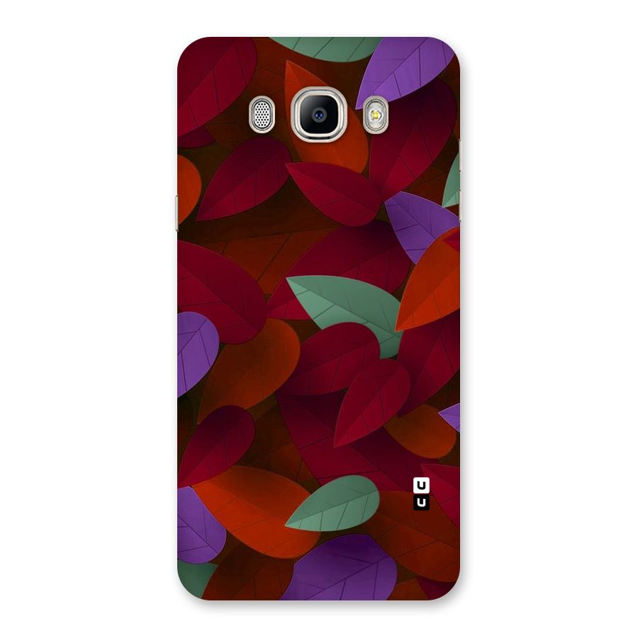 Aesthetic Colorful Leaves Back Case for Galaxy On8