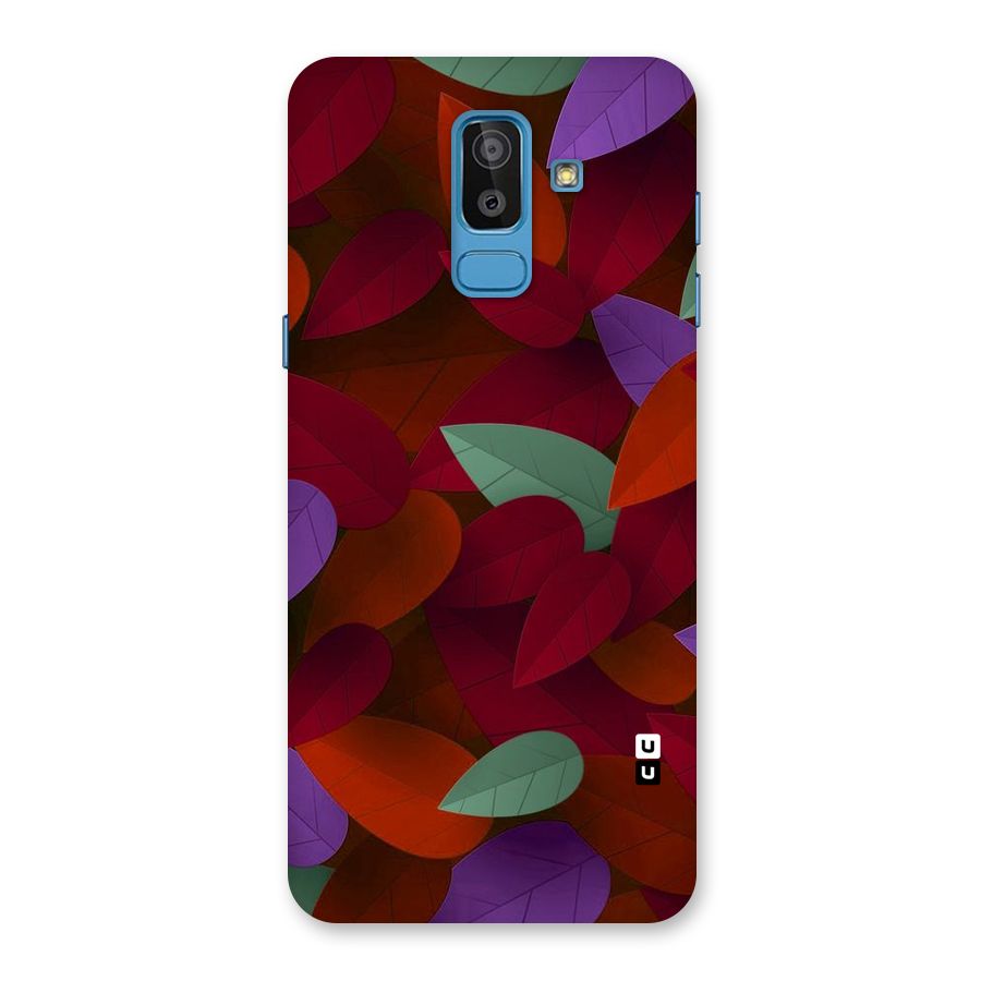 Aesthetic Colorful Leaves Back Case for Galaxy On8 (2018)