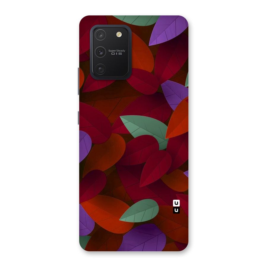 Aesthetic Colorful Leaves Back Case for Galaxy S10 Lite