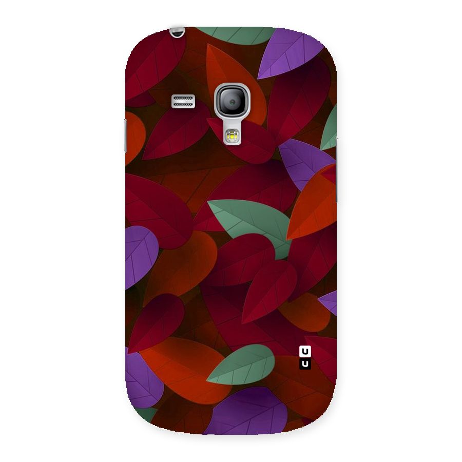 Aesthetic Colorful Leaves Back Case for Galaxy S3 Mini