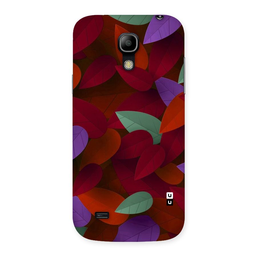 Aesthetic Colorful Leaves Back Case for Galaxy S4 Mini