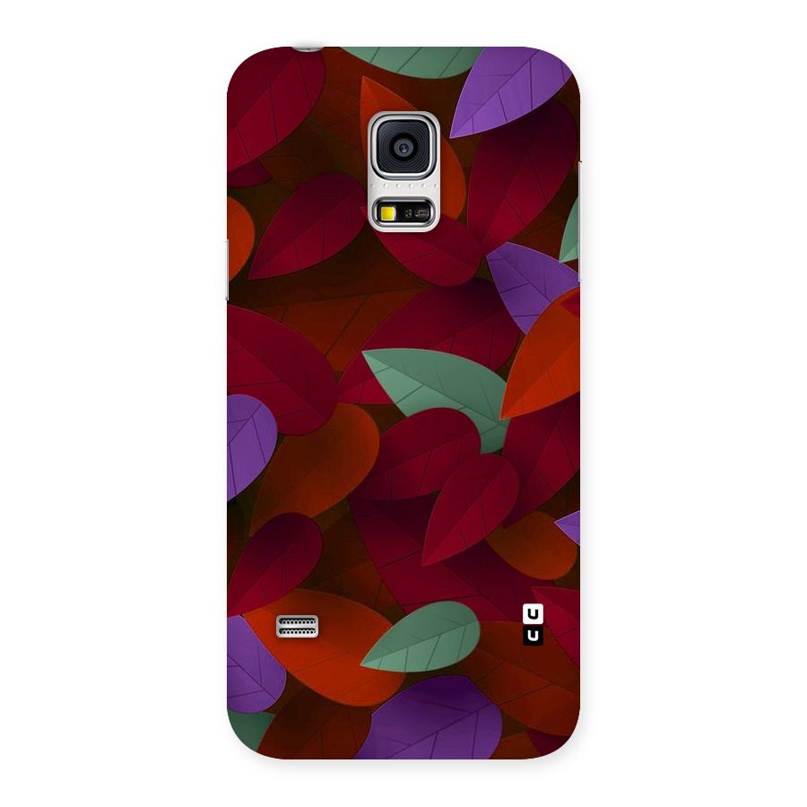 Aesthetic Colorful Leaves Back Case for Galaxy S5 Mini