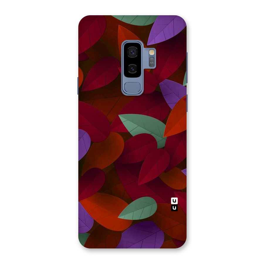Aesthetic Colorful Leaves Back Case for Galaxy S9 Plus