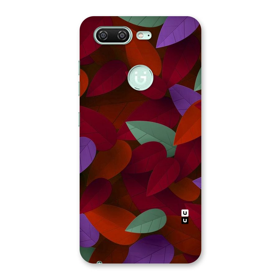 Aesthetic Colorful Leaves Back Case for Gionee S10