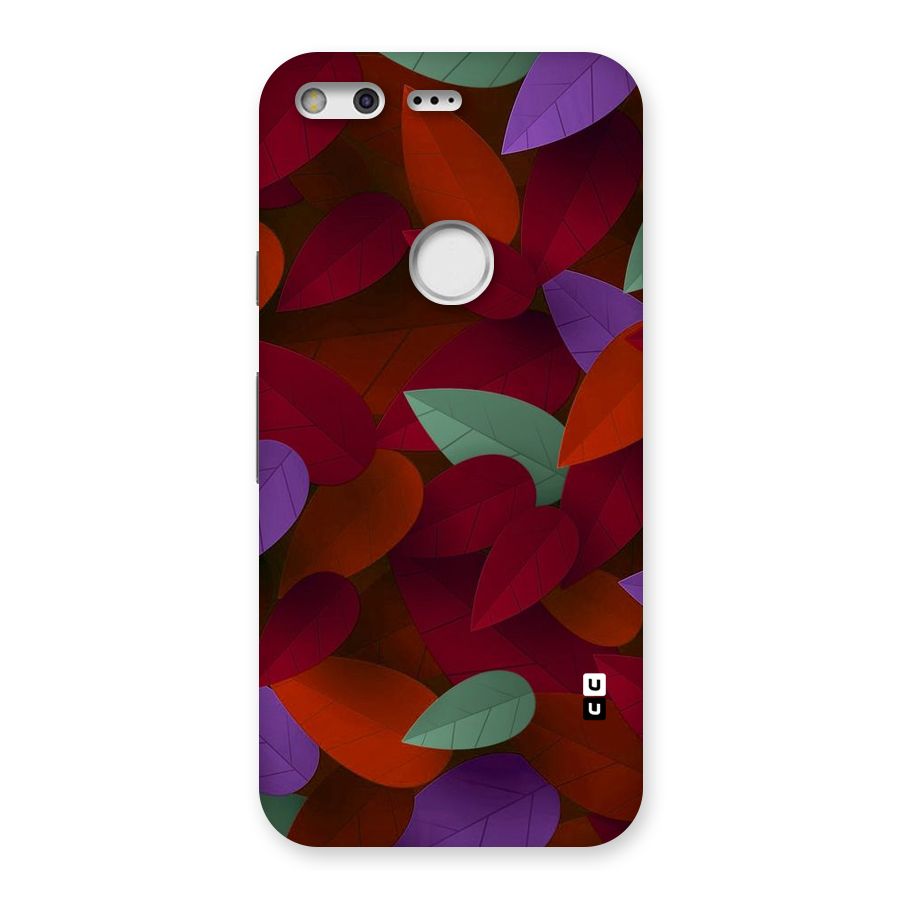 Aesthetic Colorful Leaves Back Case for Google Pixel