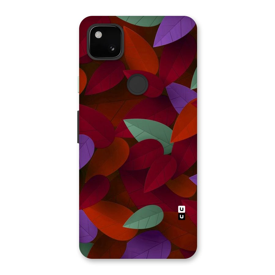Aesthetic Colorful Leaves Back Case for Google Pixel 4a