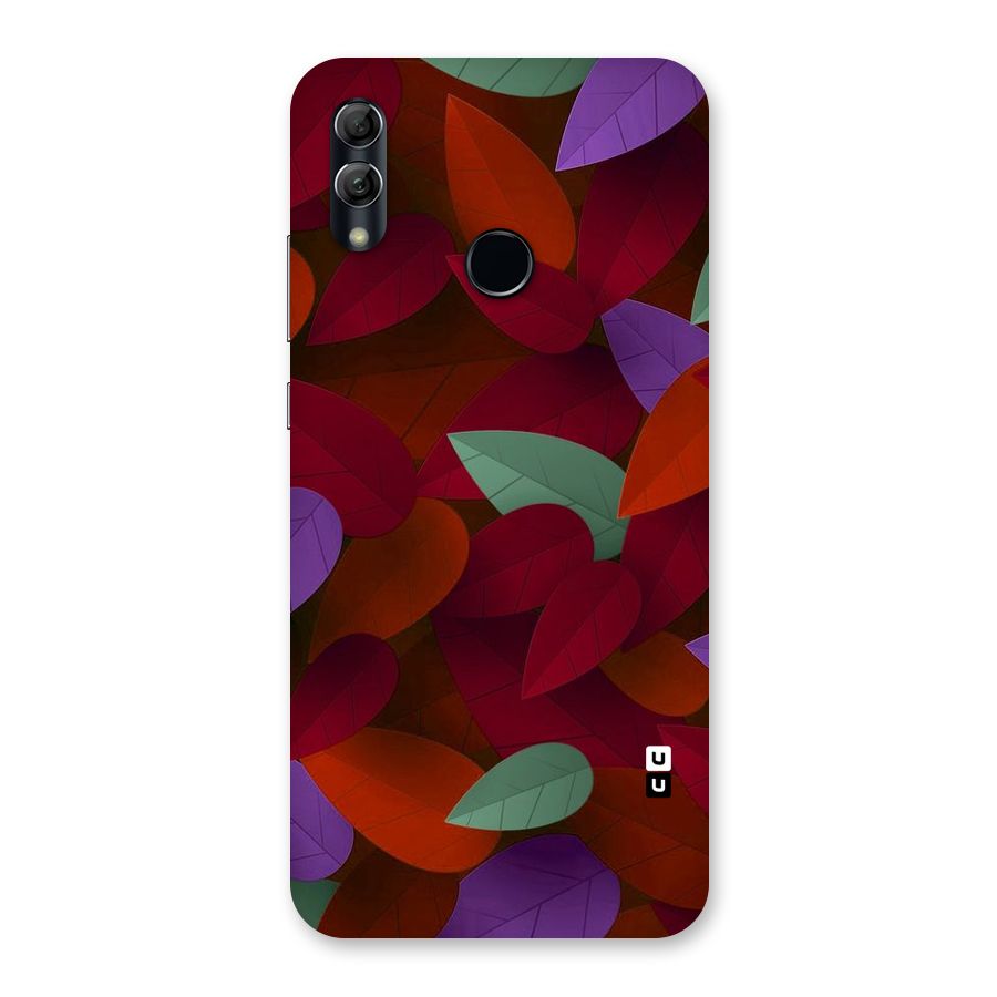 Aesthetic Colorful Leaves Back Case for Honor 10 Lite