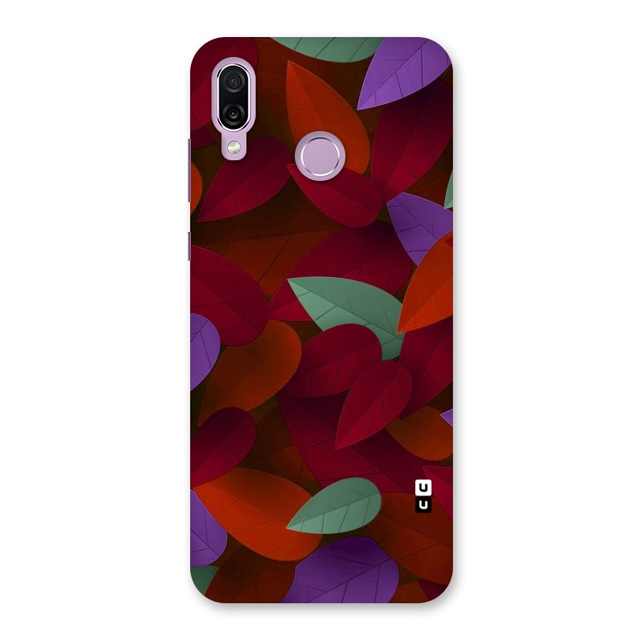 Aesthetic Colorful Leaves Back Case for Honor Play