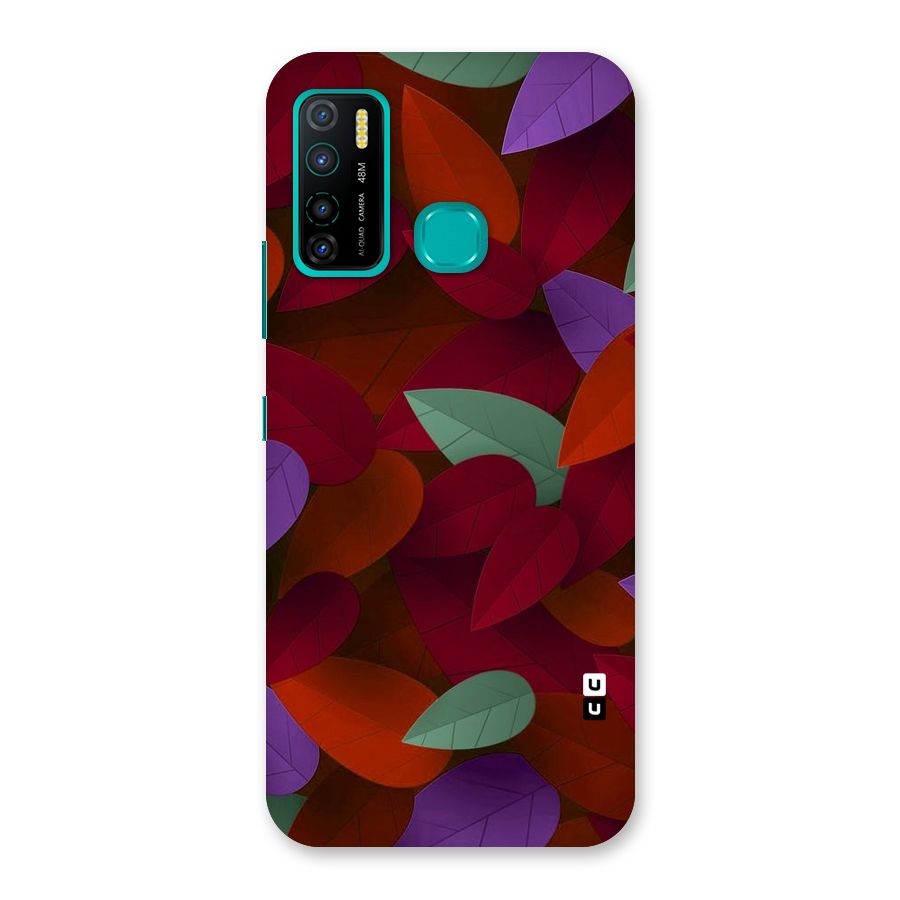 Aesthetic Colorful Leaves Back Case for Infinix Hot 9 Pro