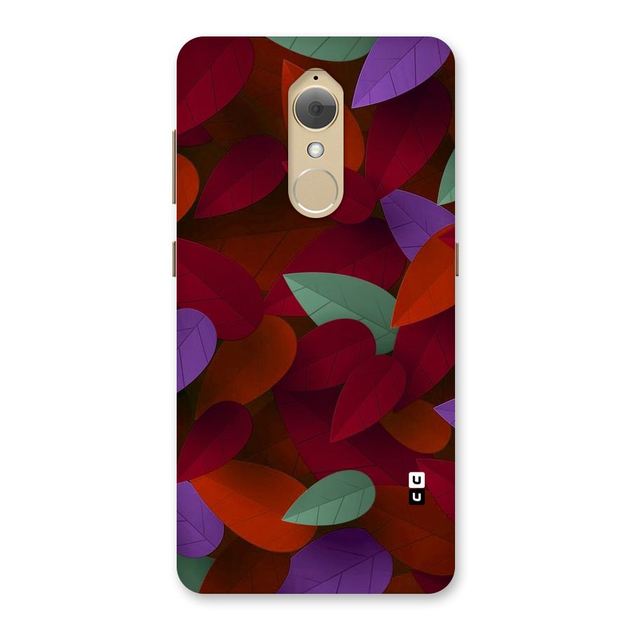 Aesthetic Colorful Leaves Back Case for Lenovo K8