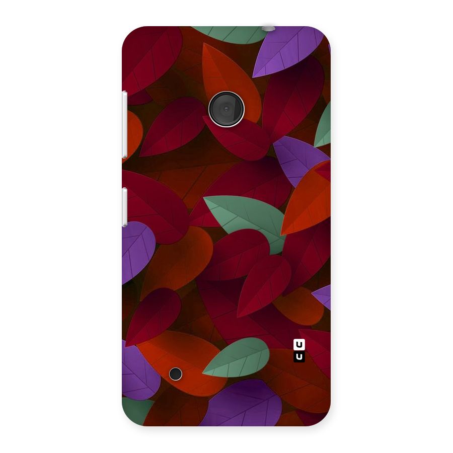 Aesthetic Colorful Leaves Back Case for Lumia 530