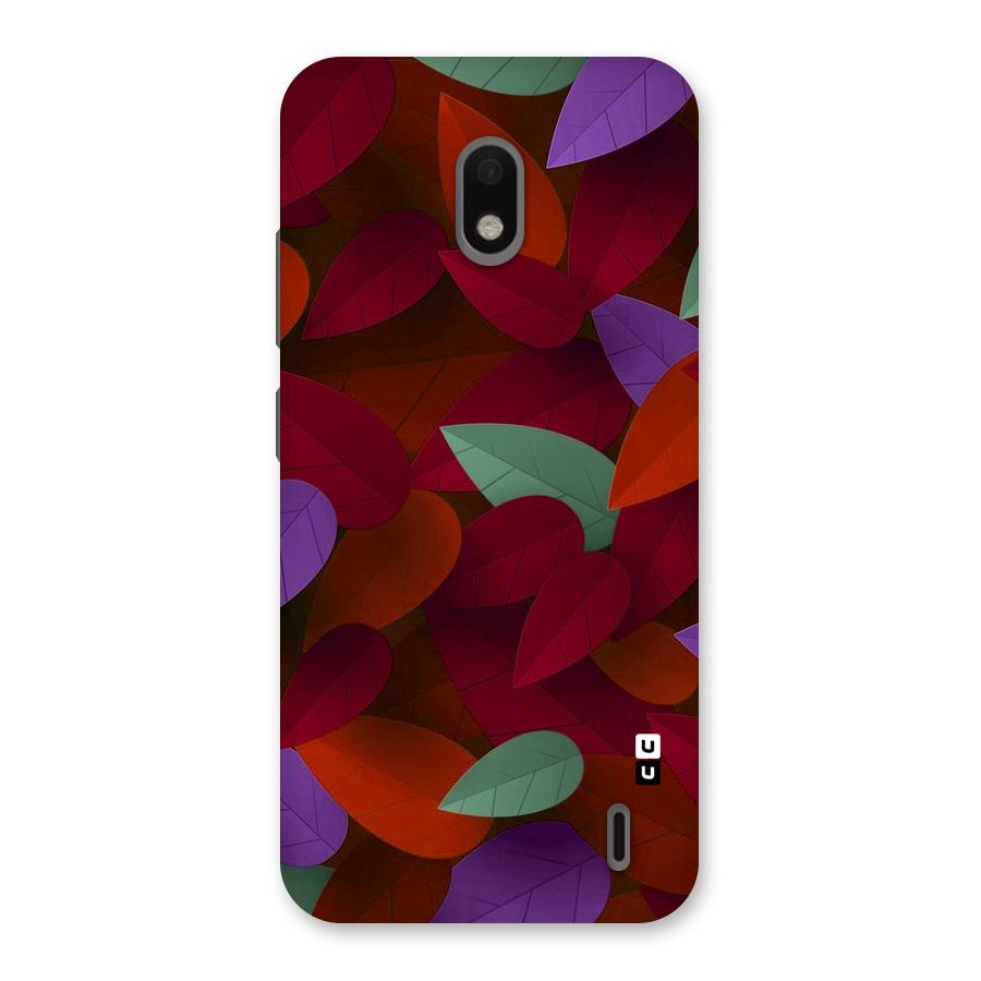 Aesthetic Colorful Leaves Back Case for Nokia 2.2