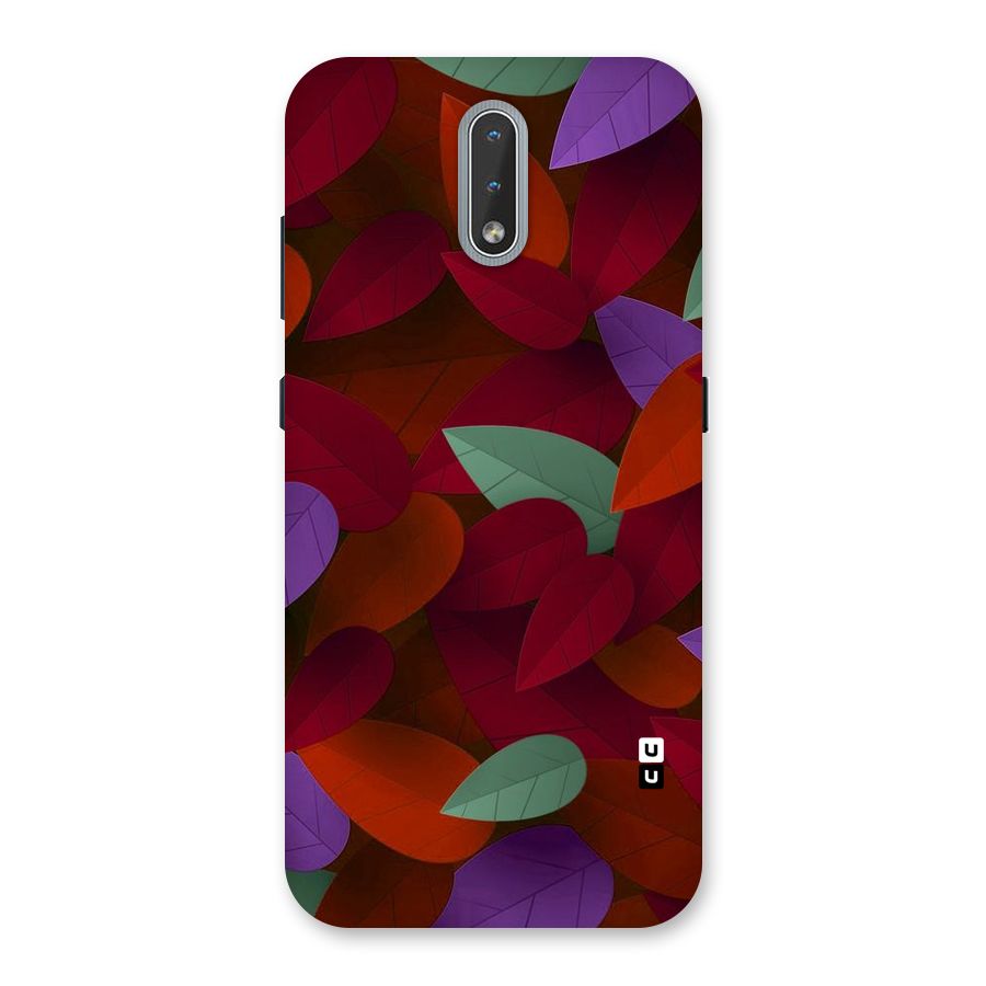 Aesthetic Colorful Leaves Back Case for Nokia 2.3