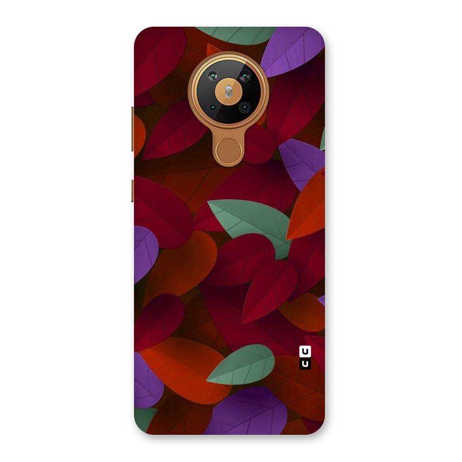 Aesthetic Colorful Leaves Back Case for Nokia 5.3