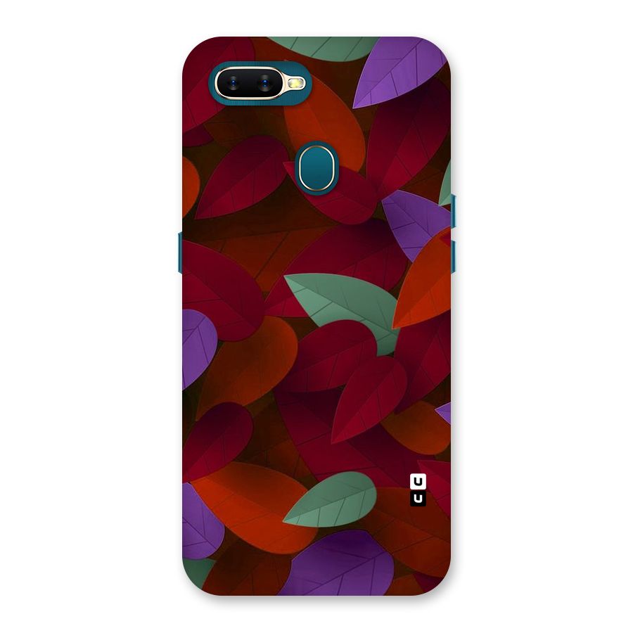 Aesthetic Colorful Leaves Back Case for Oppo A11k