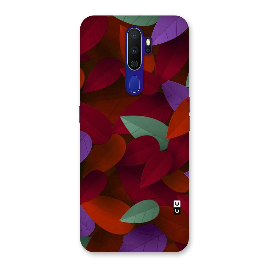 Aesthetic Colorful Leaves Back Case for Oppo A9 (2020)