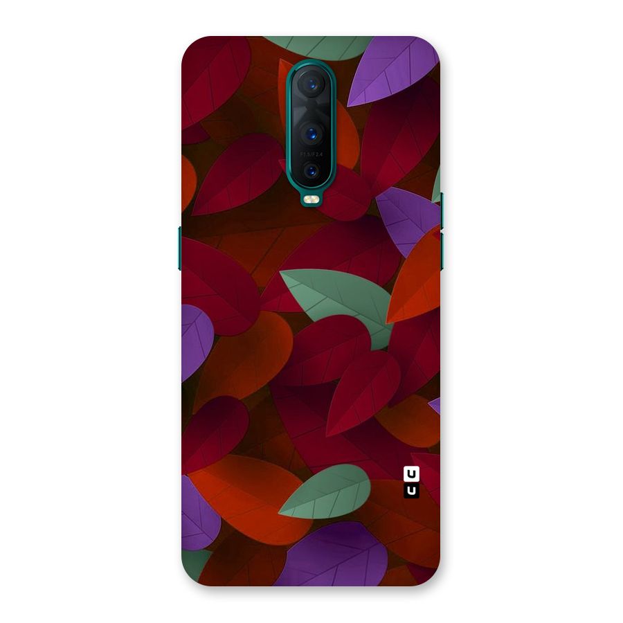 Aesthetic Colorful Leaves Back Case for Oppo R17 Pro