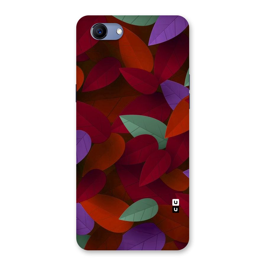 Aesthetic Colorful Leaves Back Case for Oppo Realme 1