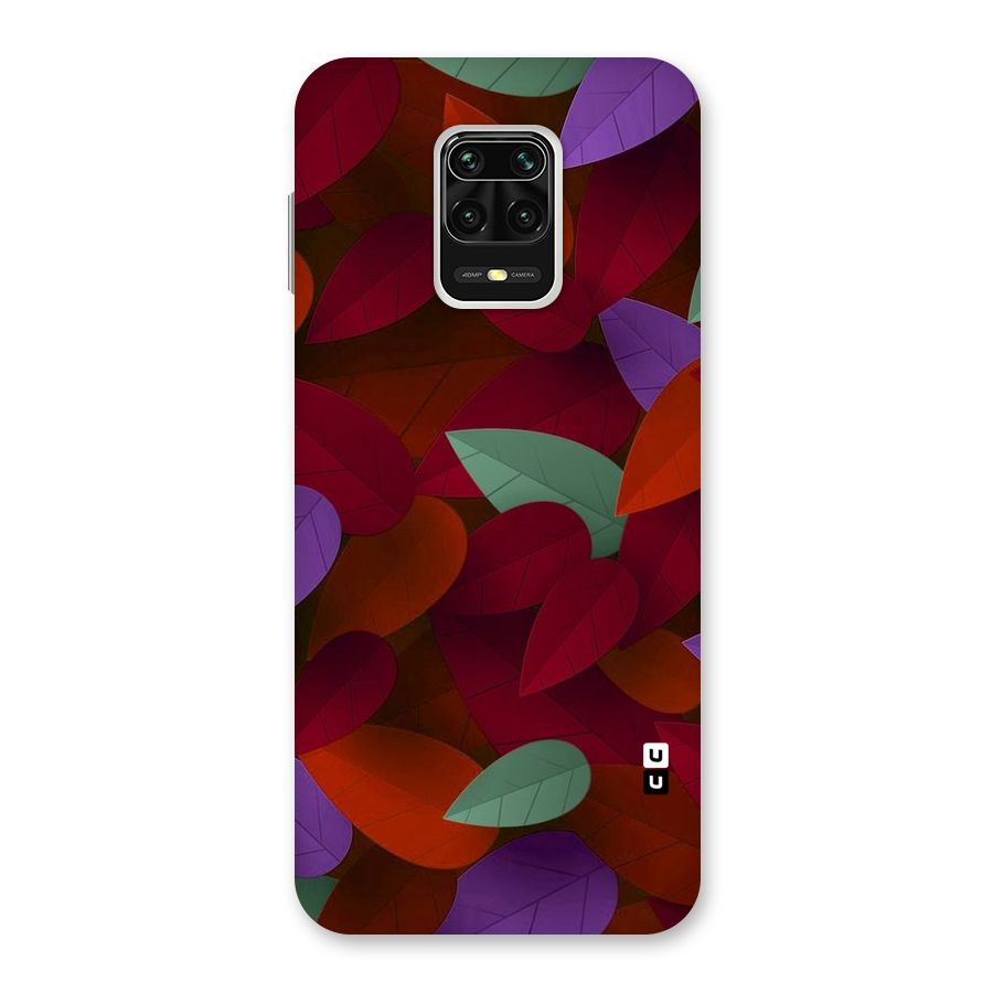 Aesthetic Colorful Leaves Back Case for Poco M2 Pro