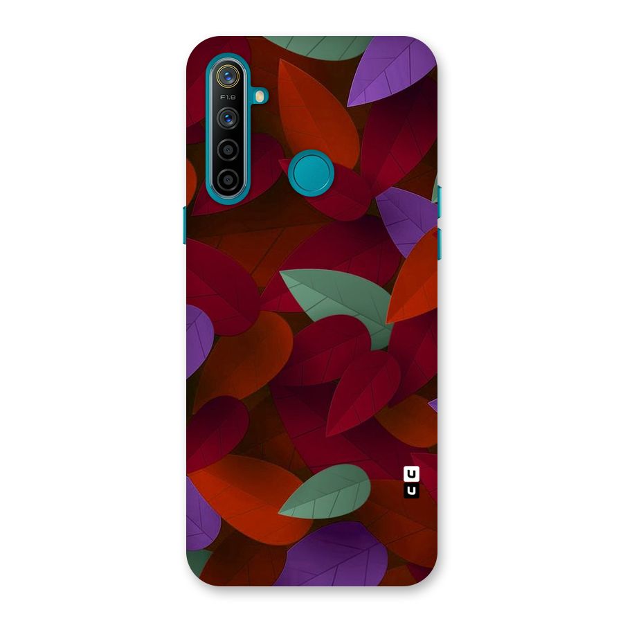 Aesthetic Colorful Leaves Back Case for Realme 5i