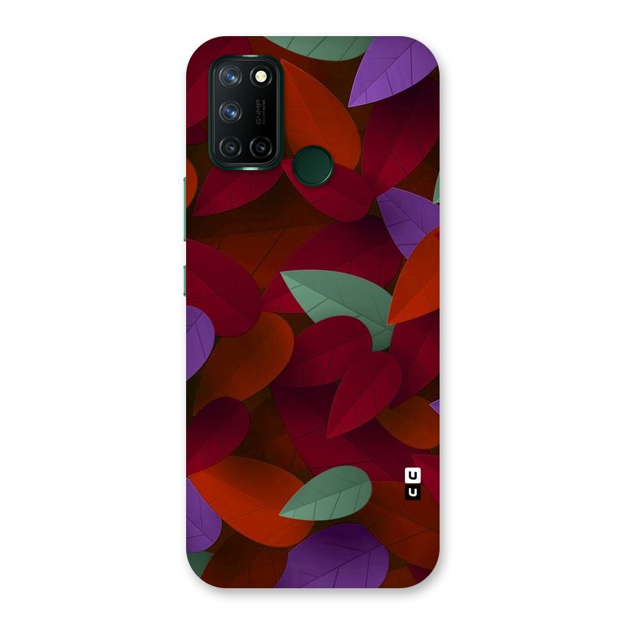 Aesthetic Colorful Leaves Back Case for Realme 7i