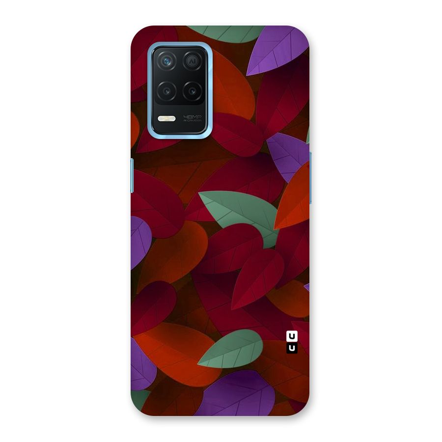 Aesthetic Colorful Leaves Back Case for Realme 8 5G
