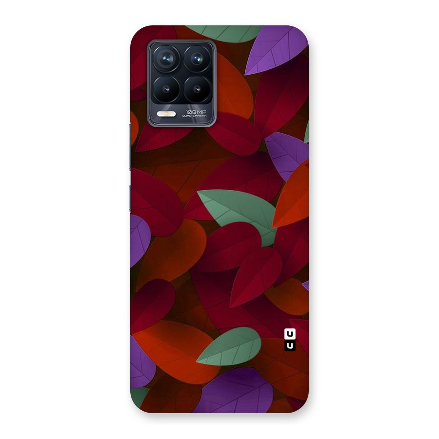 Aesthetic Colorful Leaves Back Case for Realme 8 Pro