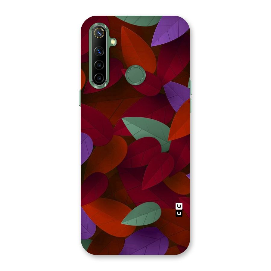 Aesthetic Colorful Leaves Back Case for Realme Narzo 10