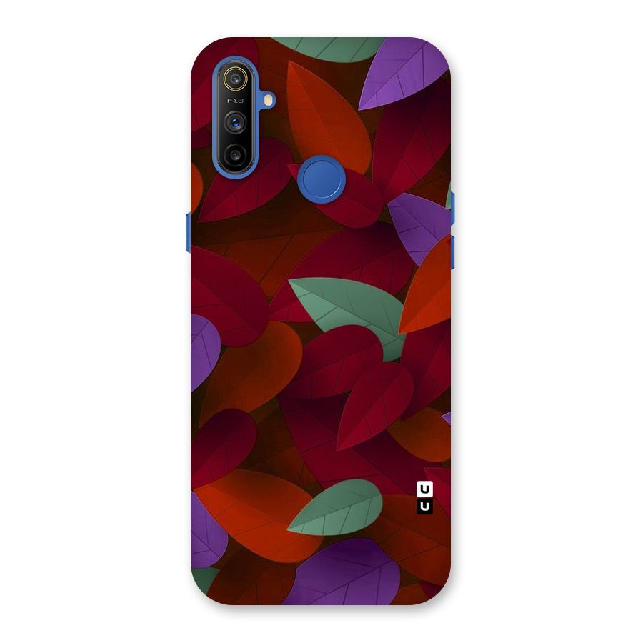 Aesthetic Colorful Leaves Back Case for Realme Narzo 10A
