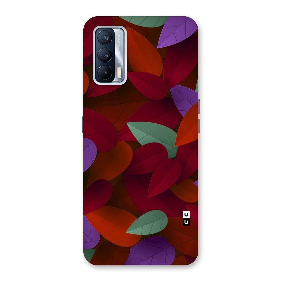 Aesthetic Colorful Leaves Back Case for Realme X7