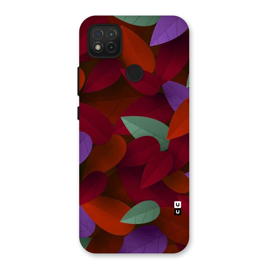 Aesthetic Colorful Leaves Back Case for Redmi 9C