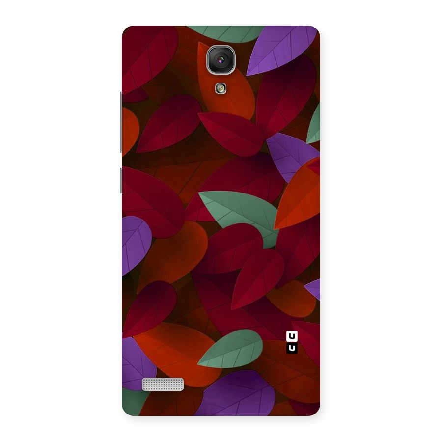Aesthetic Colorful Leaves Back Case for Redmi Note Prime