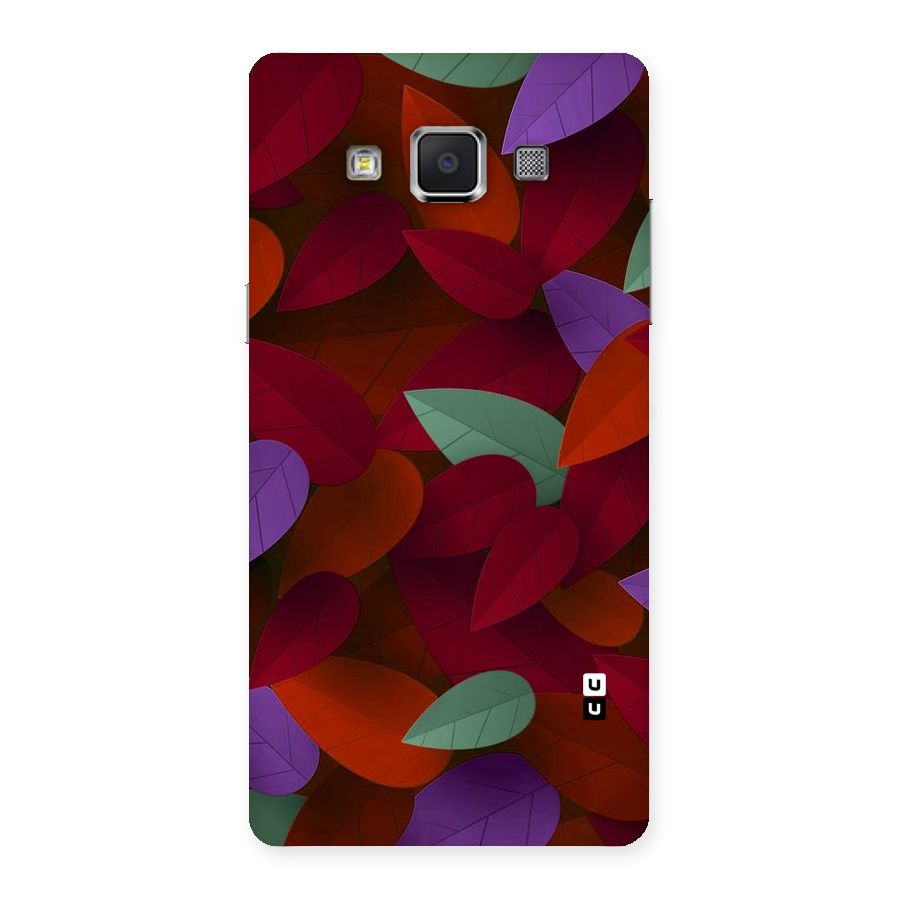 Aesthetic Colorful Leaves Back Case for Samsung Galaxy A5