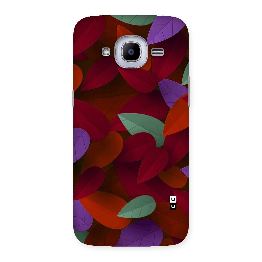 Aesthetic Colorful Leaves Back Case for Samsung Galaxy J2 Pro
