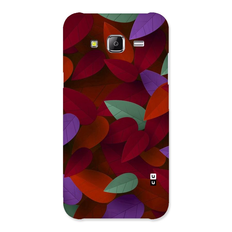 Aesthetic Colorful Leaves Back Case for Samsung Galaxy J5