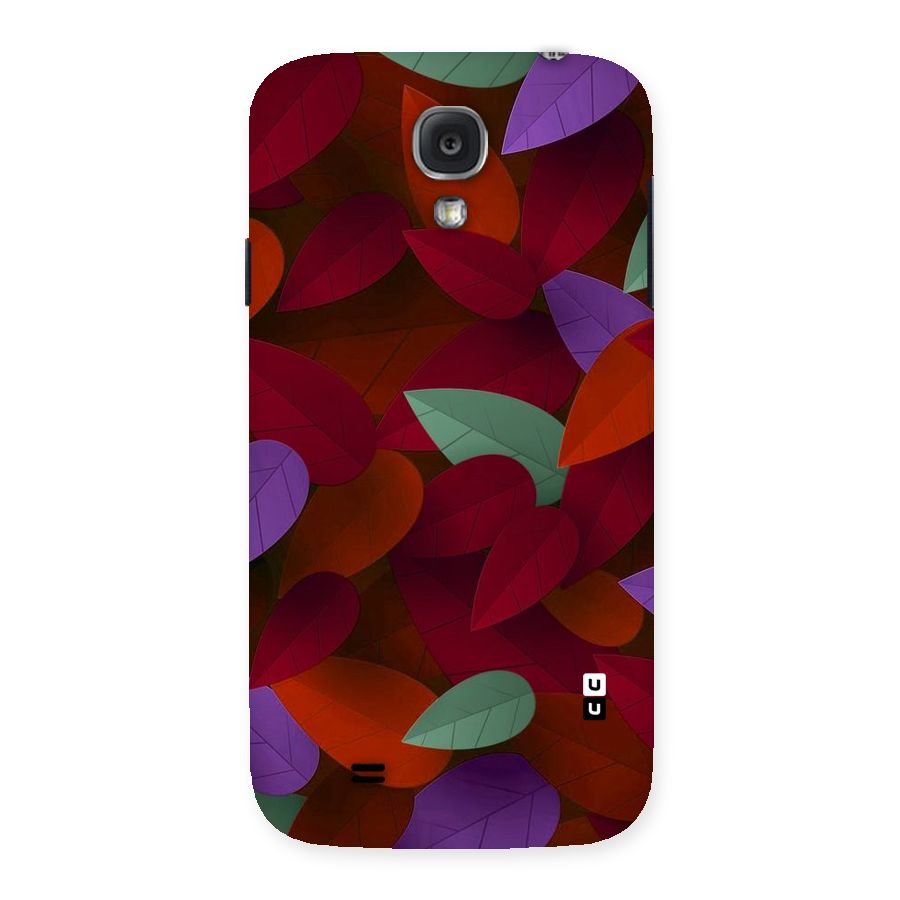 Aesthetic Colorful Leaves Back Case for Samsung Galaxy S4