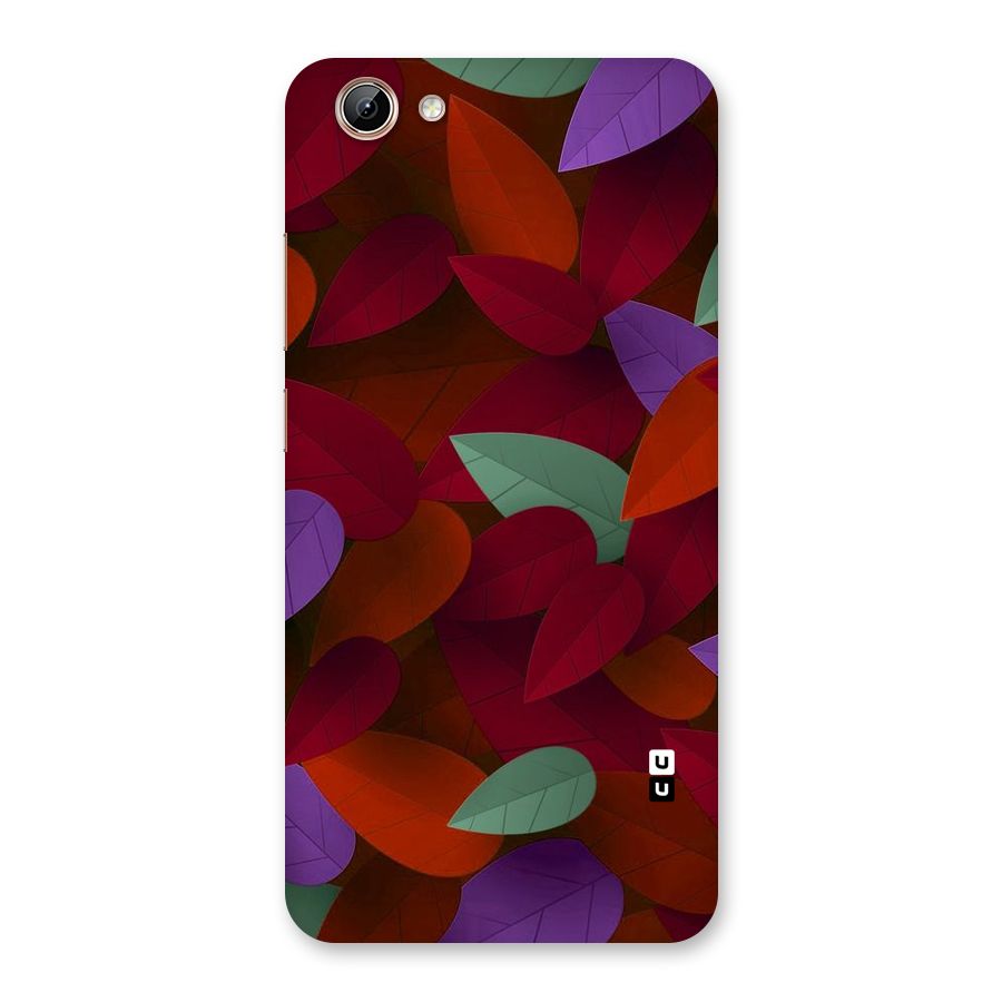 Aesthetic Colorful Leaves Back Case for Vivo Y71i