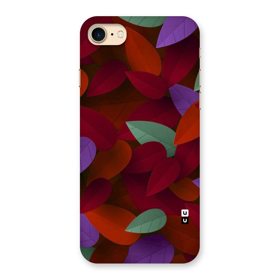 Aesthetic Colorful Leaves Back Case for iPhone 7