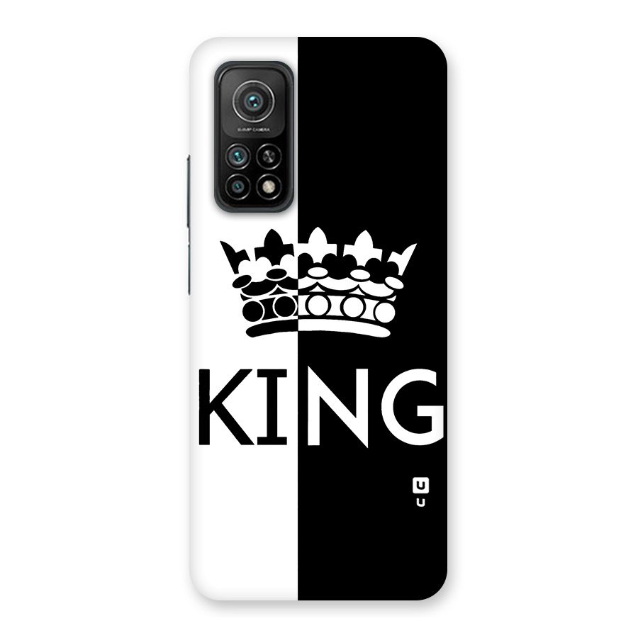 Aesthetic Crown King Back Case for Mi 10T 5G