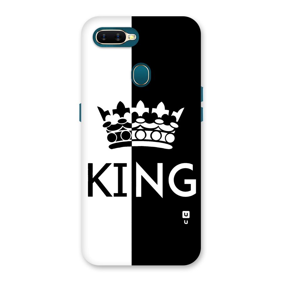 Aesthetic Crown King Back Case for Oppo A11k