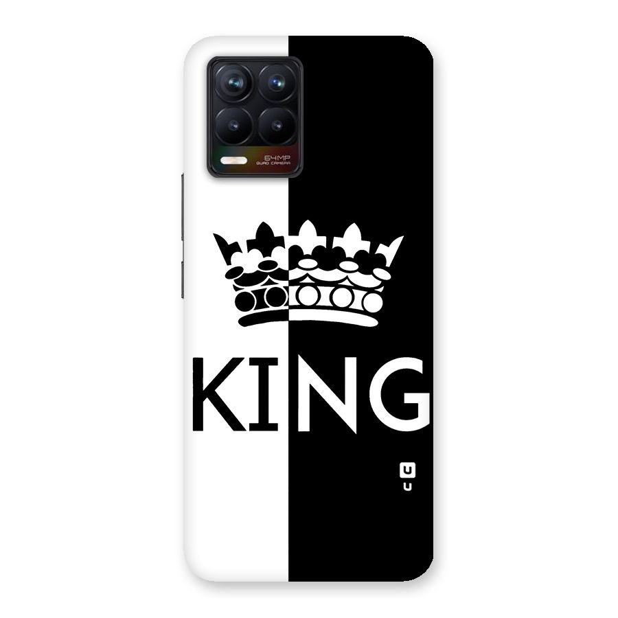 Aesthetic Crown King Back Case for Realme 8