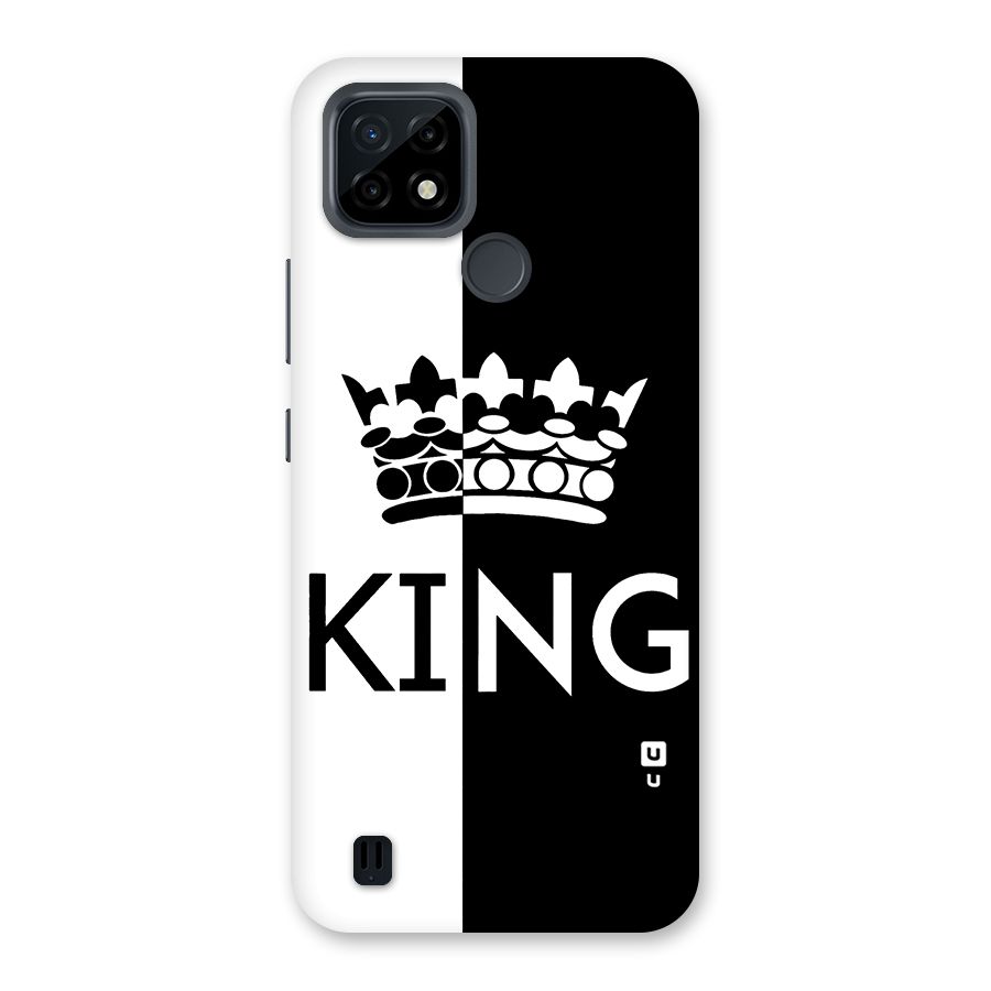 Aesthetic Crown King Back Case for Realme C21