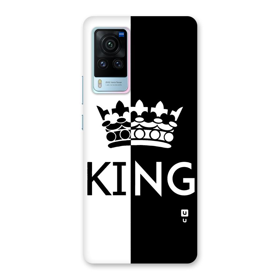 Aesthetic Crown King Back Case for Vivo X60 Pro